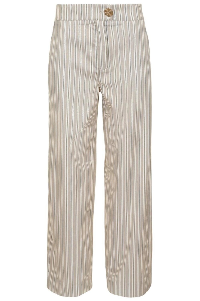 NEMMA BROEK SU25 NMMA 314 SAND GOLD STRIPE